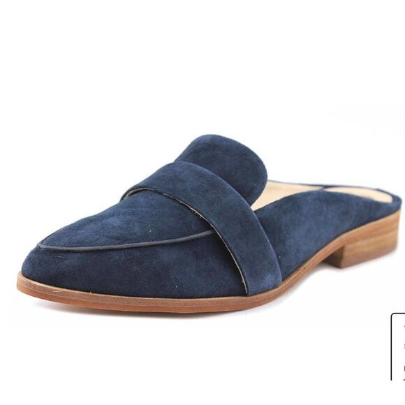 Vince Camuto Blue Kirstie Pointed Mules SZ 11 - Picture 1 of 9